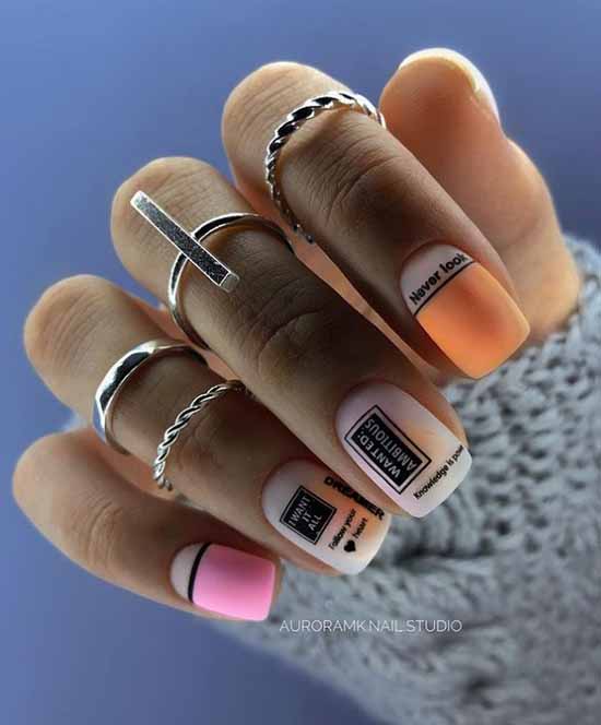 Pastel manicure 2021: photo, design, fashionable shades