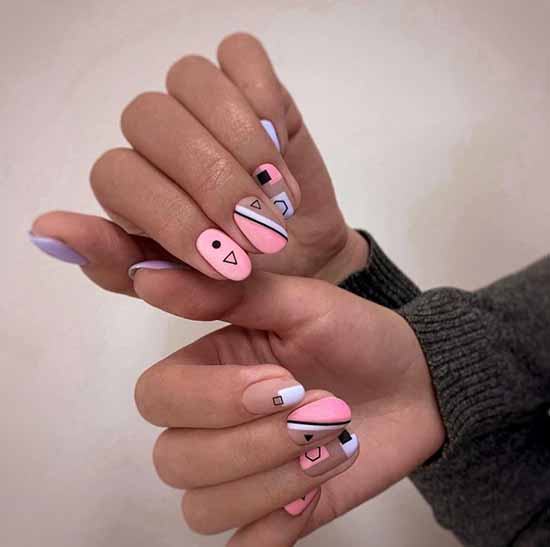 Pastel manicure 2021: photo, design, fashionable shades