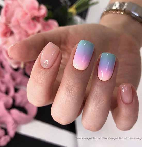 Pastel manicure 2021: photo, design, fashionable shades