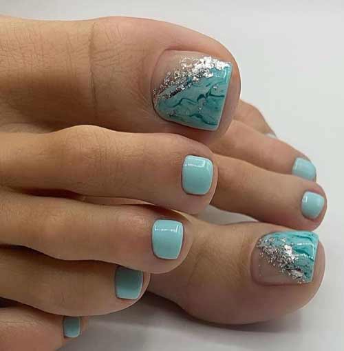 Pedicure texture design