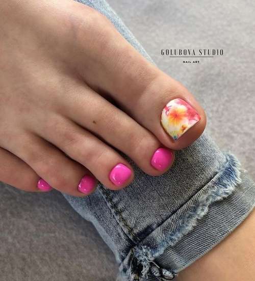 Pedicure design 2021: new spring-summer items, photos, trends