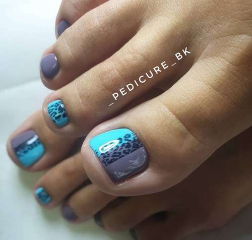 Pedicure design 2021: new spring-summer items, photos, trends