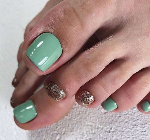 Pedicure design 2021: new spring-summer items, photos, trends