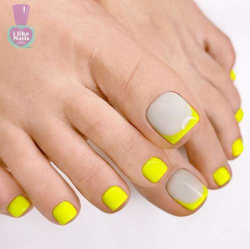 Bright jacket on nails