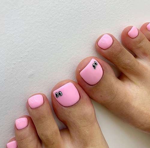 Pedicure design 2021: new spring-summer items, photos, trends