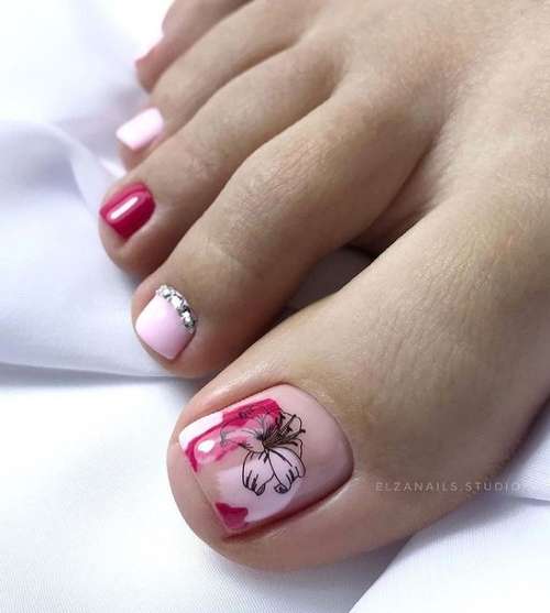 Pedicure novelties summer