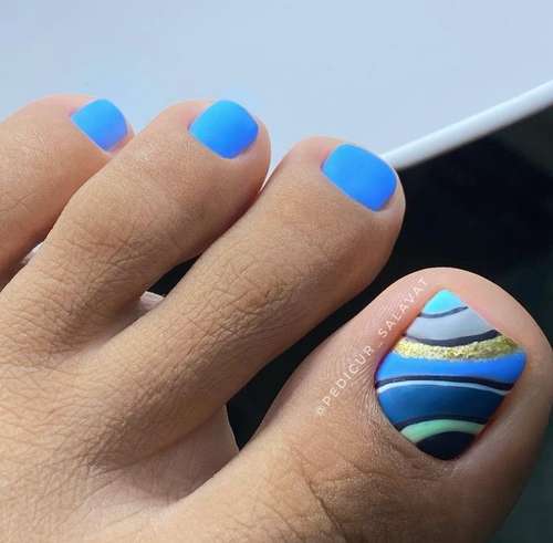 Pedicure design 2021: new spring-summer items, photos, trends