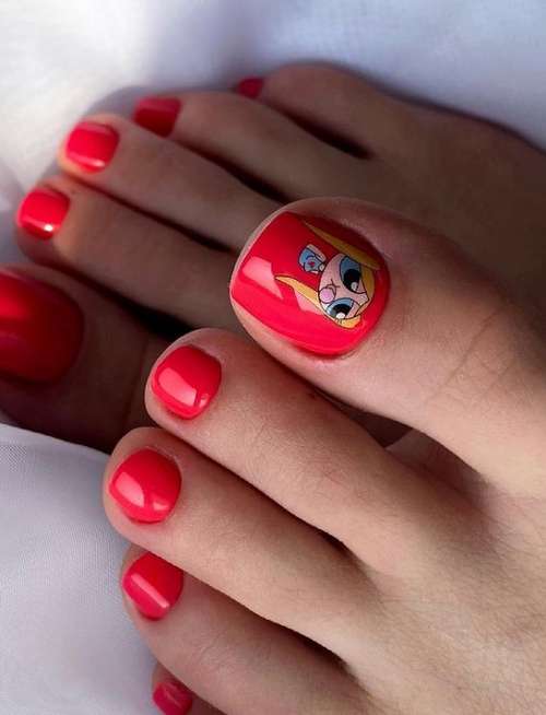 Pedicure design 2021: new spring-summer items, photos, trends