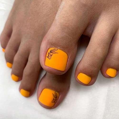 Pedicure design 2021: new spring-summer items, photos, trends