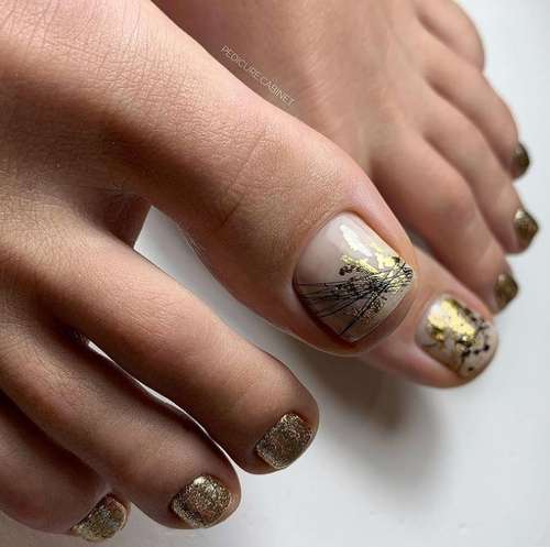 Pedicure design 2021: new spring-summer items, photos, trends