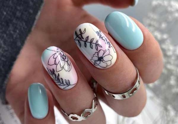 Spring nail design