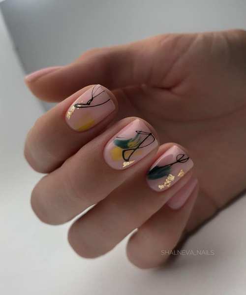 Design printanier des ongles 2021: nouveaux articles, photo de manucure