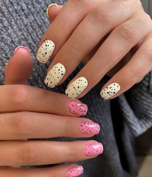 Spring design according to the shape of the nails