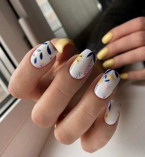 Spring design of nails 2021: new items, photo of manicure