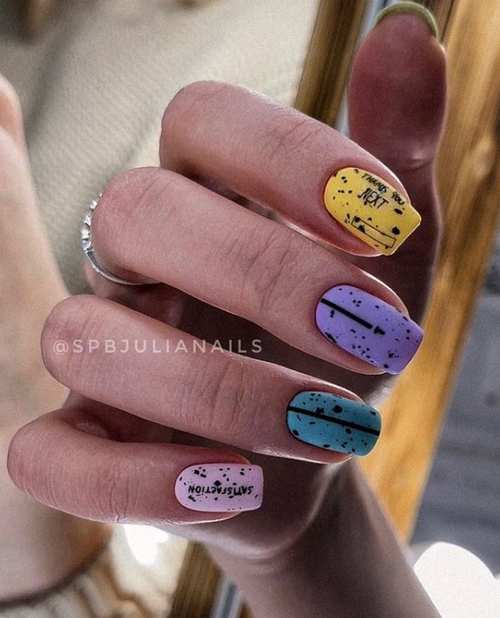 Spring design of nails 2021: new items, photo of manicure