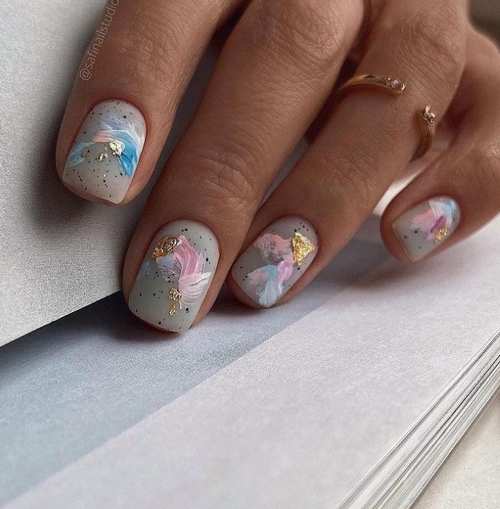 Nail art printanier