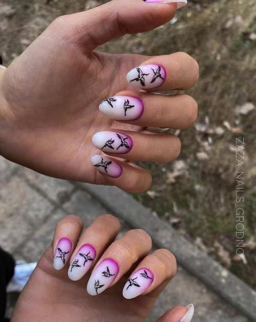 Cranes on nails