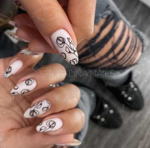 Design printanier des ongles 2021: nouveaux articles, photo de manucure