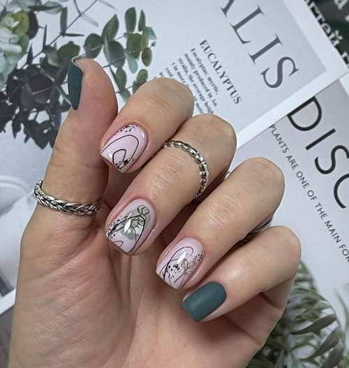 Design printanier des ongles 2021: nouveaux articles, photo de manucure