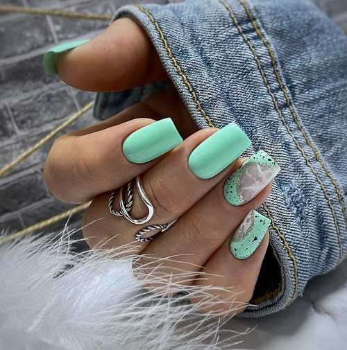 Spring design of nails 2021: new items, photo of manicure