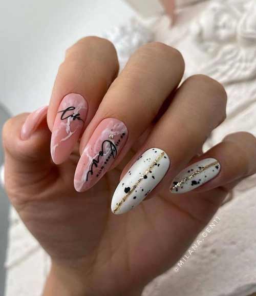 Design printanier des ongles 2021: nouveaux articles, photo de manucure