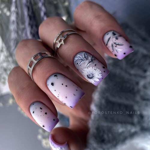 Design printanier des ongles 2021: nouveaux articles, photo de manucure