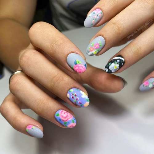 Spring design of nails 2021: new items, photo of manicure