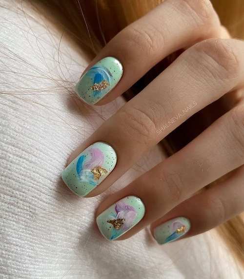 Spring design of nails 2021: new items, photo of manicure