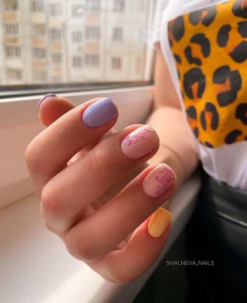 Spring design of nails 2021: new items, photo of manicure