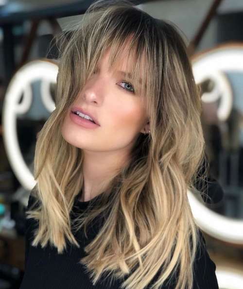 Actual bangs 2021: photos, trends, fashion trends