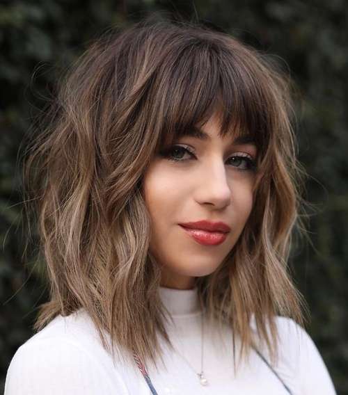 Actual bangs 2021: photos, trends, fashion trends