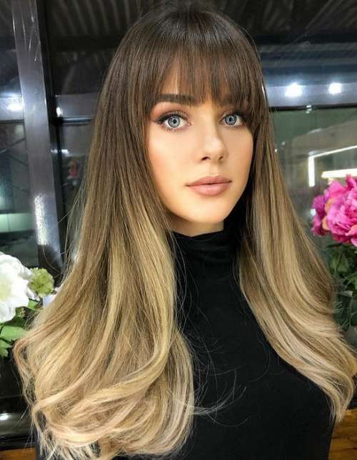 Actual bangs 2021: photos, trends, fashion trends