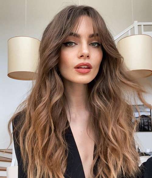 Actual bangs 2021: photos, trends, fashion trends