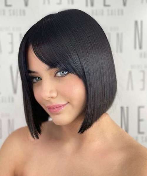 Asymmetrical bob