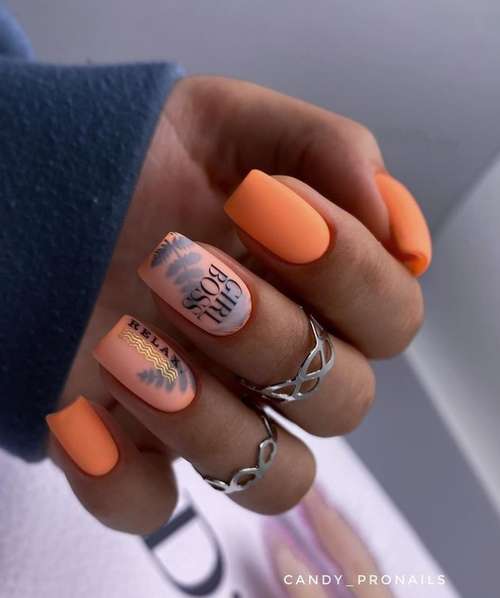 Two-tone manicure: photo, combination of two colors in nail design