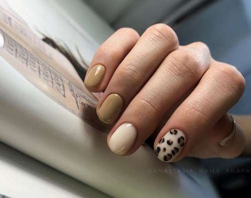 Two-tone manicure: photo, combination of two colors in nail design