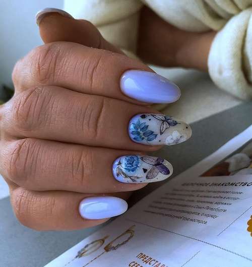 Butterfly manicure 2021: new design photos