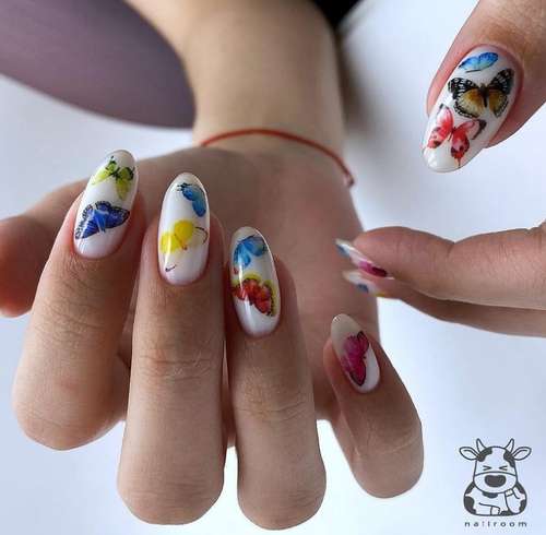 Butterfly manicure 2021: new design photos