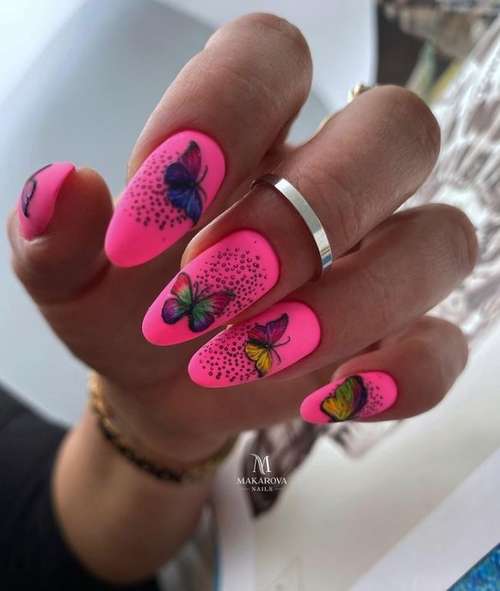 Butterfly manicure 2021: new design photos