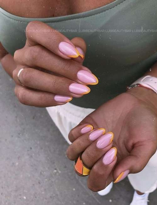 Pink manicure 2021: fashionable novelties of pink manicure