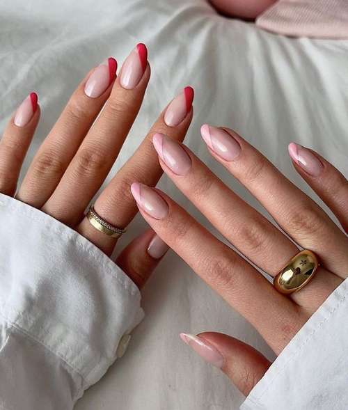 Pink manicure 2021: fashionable novelties of pink manicure