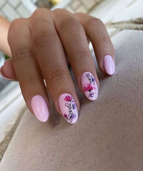 Pink manicure 2021: fashionable novelties of pink manicure