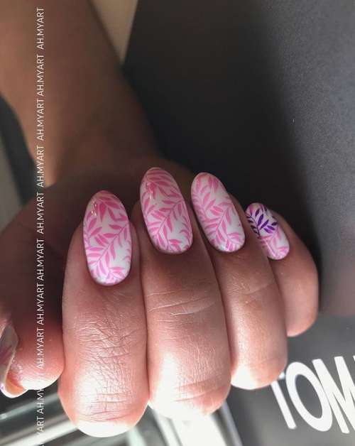 Pink manicure 2021: fashionable novelties of pink manicure