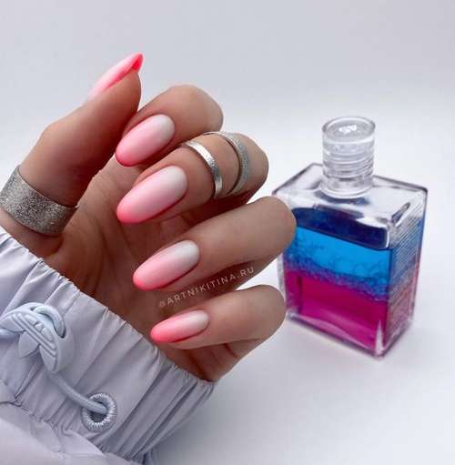 Pink manicure 2021: fashionable novelties of pink manicure