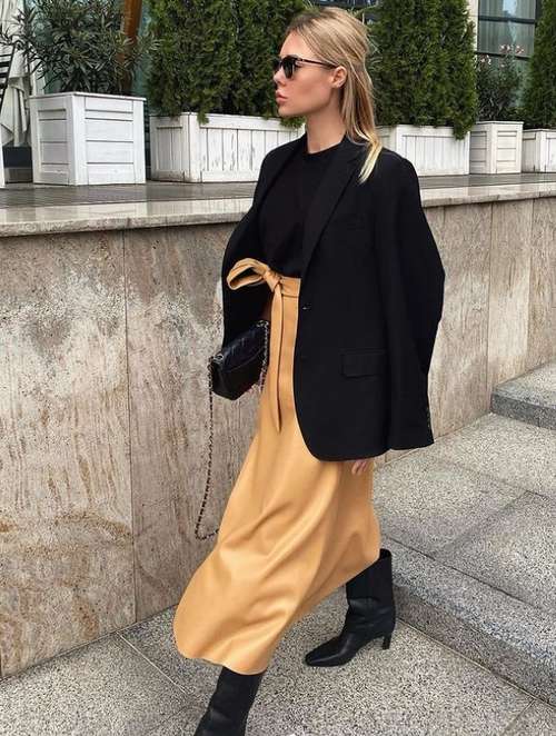 Looks élégants avec une jupe midi