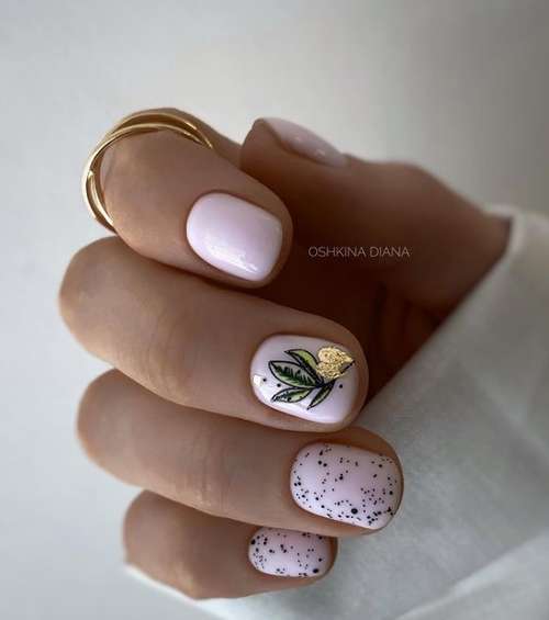 Delicate manicure for short nails 2021: photos, new designs