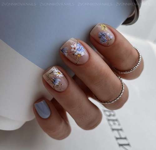 Delicate manicure for short nails 2021: photos, new designs