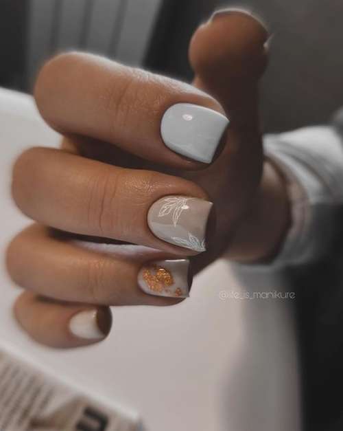 Delicate manicure for short nails 2021: photos, new designs