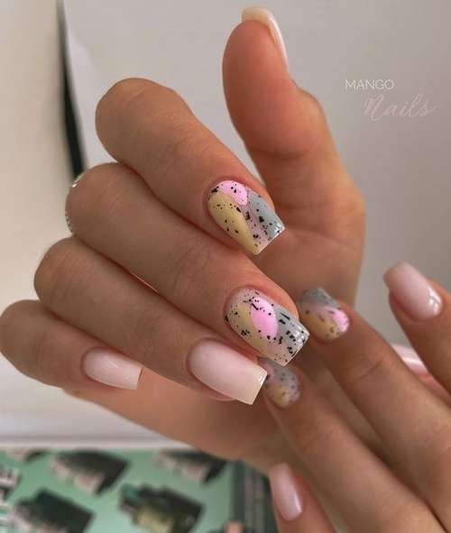 Delicate manicure for short nails 2021: photos, new designs