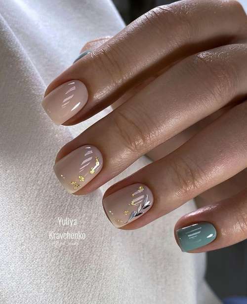 Delicate manicure for short nails 2021: photos, new designs